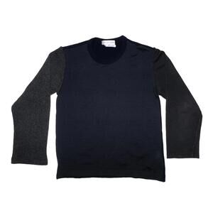 Comme Des Garcons Shirt Multi Material Long Sleeve Shirt